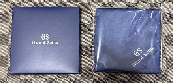 超レア・非売品 Grand Seiko ノベルティー 時計クロス・扇子・スリッパの3点セット