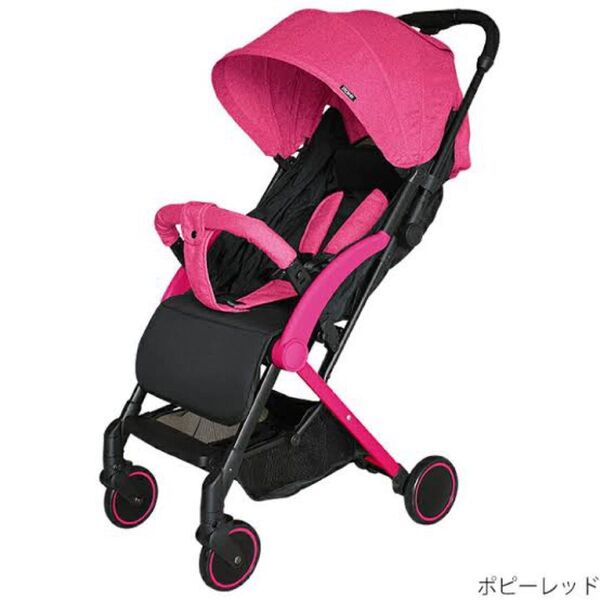 新品未使用品 JTC ベビーカー スマイビー コンパクト CB ポピーレッド