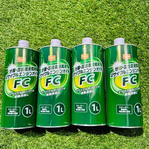 DCM 分離・混合潤滑両用2サイクルエンジンオイル FC 4本セット