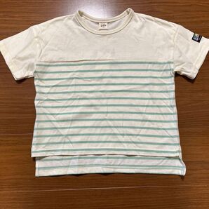 しまむら LITTC リトシー ボーダー柄 半袖 Tシャツ 110cm 新品 未使用