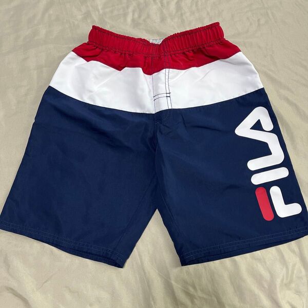 FILA フィラ 水着 スイムウェア 海水パンツ 140cm 新品 未使用 男の子 男児 トリコロール