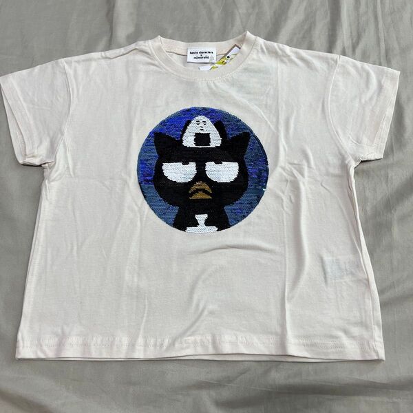 しまむら mimorand ミモランド バッドばつ丸 おにぎり スパンコール 半袖 Tシャツ 110cm 新品 未使用