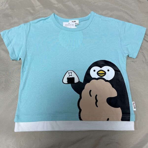 しまむら mimorand ミモランド スシロー だっこずし コラボ ツナサラペンギン 半袖 Tシャツ 110cm 新品 未使用