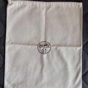 未使用 HERMES エルメス 巾着袋 布袋 保存袋 バッグ用 44×38 ④