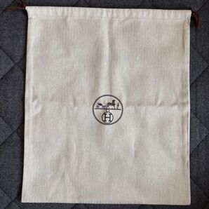 未使用 HERMES エルメス 巾着袋 布袋 保存袋 バッグ用 44×37 ③