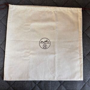 HERMES エルメス 巾着袋 布袋 保存袋 バッグ用 45×45 ③