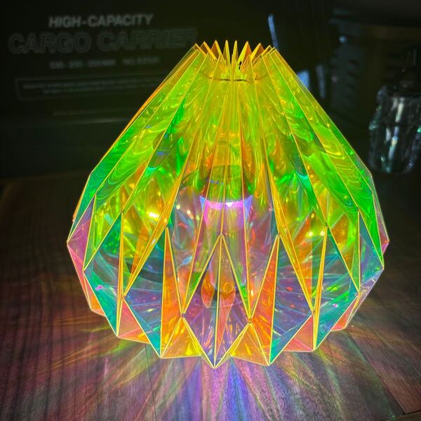 Yurumaru Origami プリズム ランタンシェード ゴールゼロ
