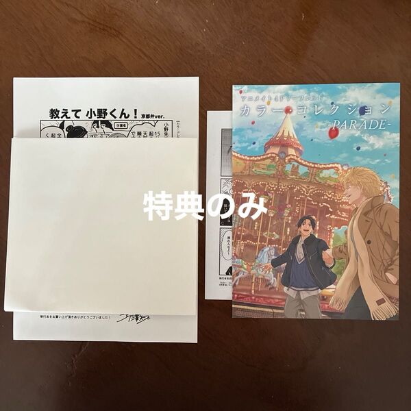 カラー・コレクション リーフレット他3点セット