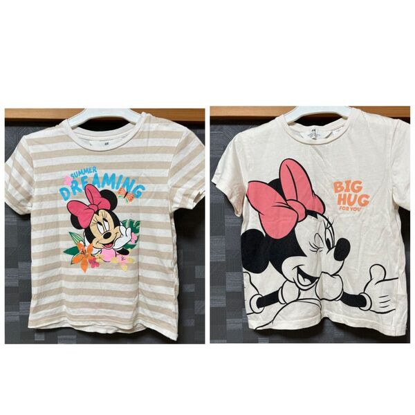 H&M ミニー 半袖Tシャツ 110cm