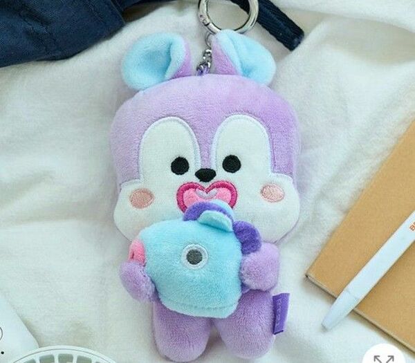 BT21 ぬいぐるみキーリング (MANG BASIC) MANG マン ホビ BTS J-HOPE