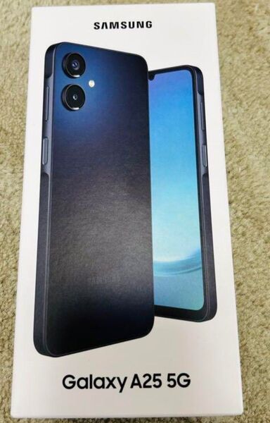 Android スマートフォン Samsung Galaxy A25 5G ブラック