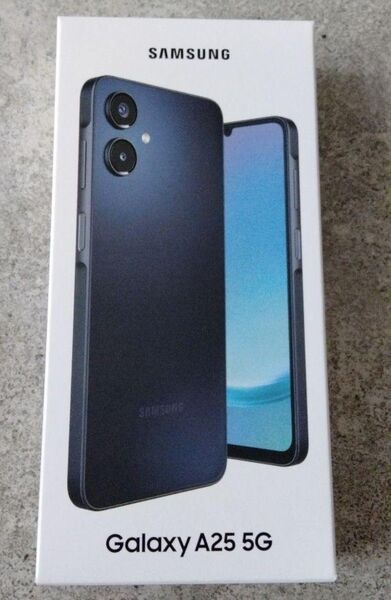 Android スマートフォン Samsung Galaxy A25 5G ブラック