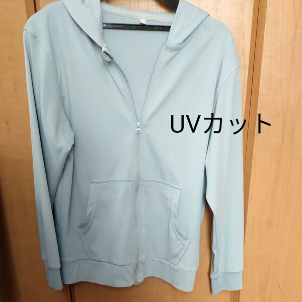 明日まで再値下げ GU 男女兼用 UV パーカー ジャンパー、上着