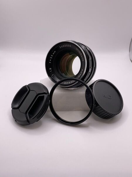 美品 Minolta MC ROKKOR-PF 55mm f1.7