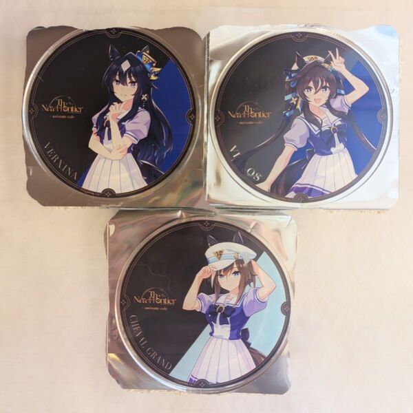 ウマ娘 6th アニメイトカフェ アクリルコースター 有償特典 ヴィルシーナ ヴィブロス シュヴァルグラン 3点セット 三姉妹