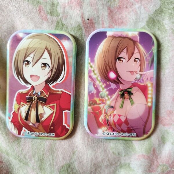 プロジェクトセカイ MEIKO スクエアバッジ 2点セット プロセカ 缶バッジ