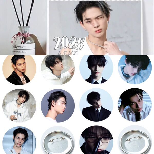 エンハイフン ニキ 2025年卓上カレンダー enhypen エナプ 韓国グッズ