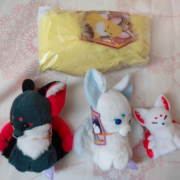 【新品タグ付4個セット】ちょコンとキツネ 九尾さま