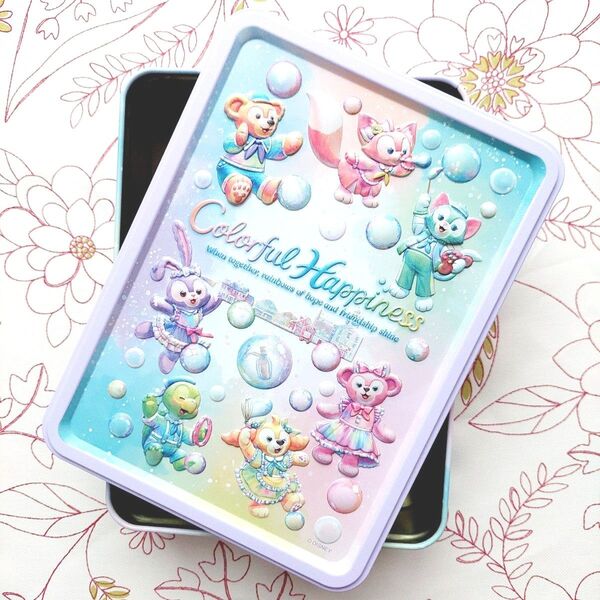 東京ディズニーリゾート カラフルハピネス 空き缶