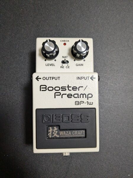 BOSS BP-1W Booster/Preamp ボス 技クラフト ブースター プリアンプ BOSS エフェクター ボス