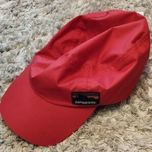 CAPTAIN STAG レッド ワークキャップ Mサイズ 新品