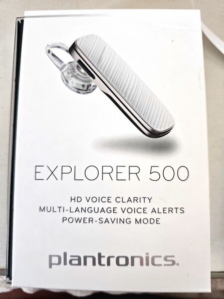 PLANTRONICS Bluetooth ワイヤレスヘッドセット Explorer 500 ホワイト