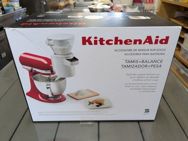 KitchenAid ミキサーアタッチメント ふるい&スケール 新品未開封