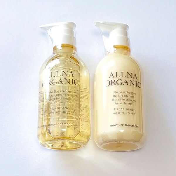 ALLNA ORGANIC オルナオーガニック モイスチャー シャンプー トリートメント 500ml ボトル セット しっとり