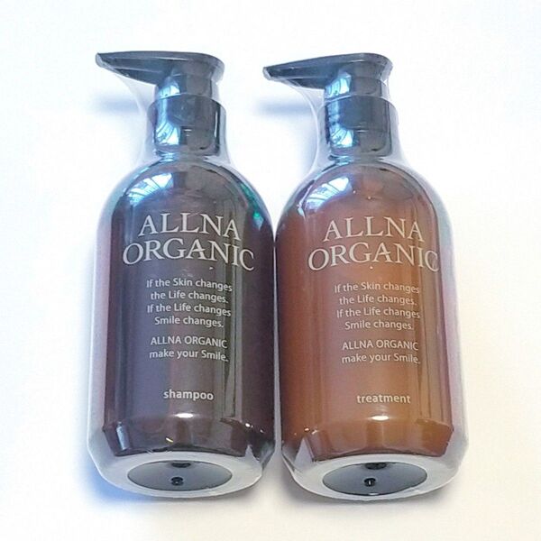 ALLNA ORGANIC オルナオーガニック スムース シャンプー トリートメント セット 500ml 本体 ボトル さらさら