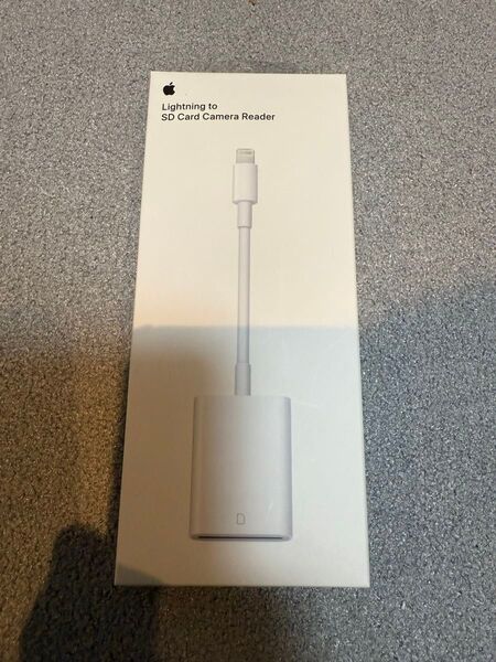 Apple Lightning SDカード カメラリーダー MJYT2AM/A