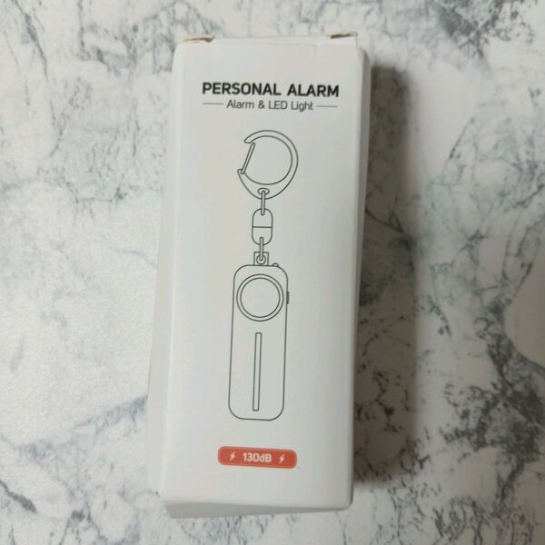 【未使用】Personal Alarm 防犯ブザー 護身用 キーホルダー