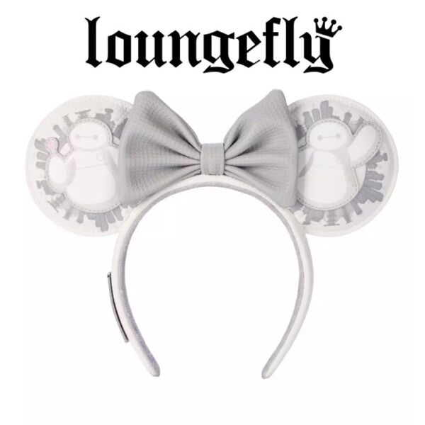 【新作】日本未発売 ラウンジフライ ディズニー コラボ ベイマックス カチューシャ Disney Baymax Loungefly