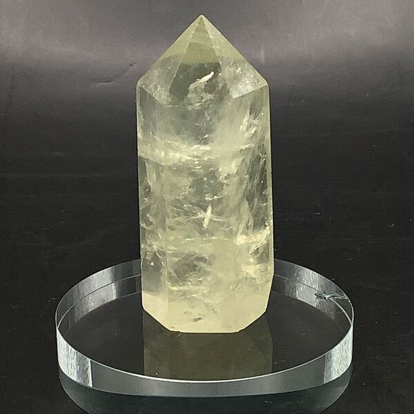 シトリン イエロースメルティングストーン 黄水晶 天然石 パワーストーン 六角柱 置物 ストーン タワー 宝石 ポイント
