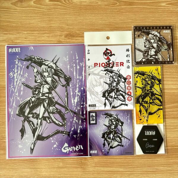 【セット売り】『勝利の女神:NIKKE』×墨絵SHOP 紅蓮 GUREN