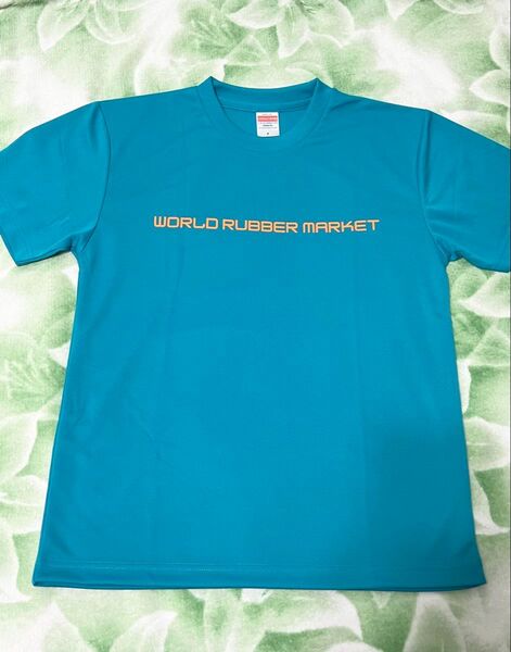 卓球ウエア ワールドラバーマーケットさんのロゴ入りTシャツ