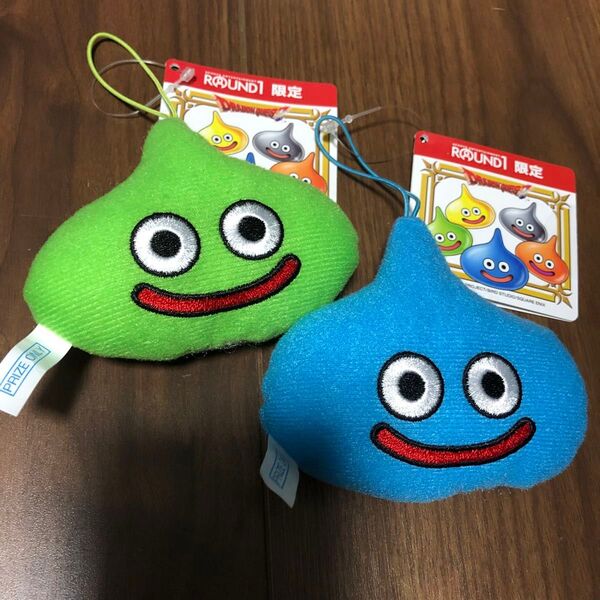 スライム マスコット 2個セット 【新品】ドラゴンクエスト 青と緑 ドラクエ