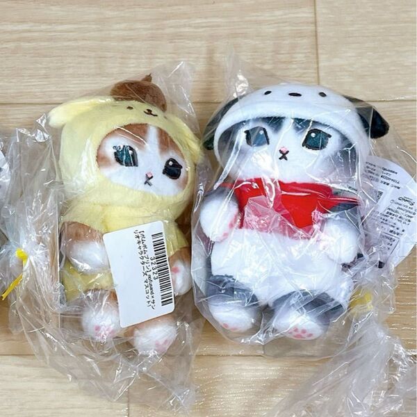 【新品未開封】モフサンド×サンリオ ポムポムプリン、ポチャッコ マスコット