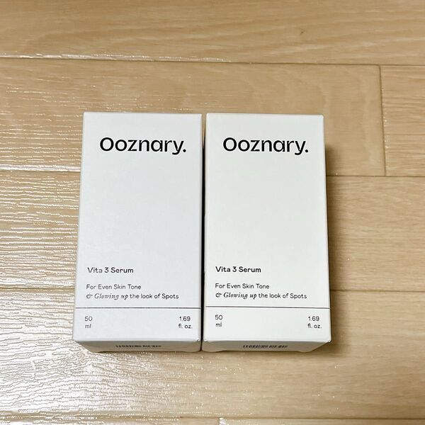 【新品未開封】オーズナリー ooznary vita3serum ビタ3セラム50ml美容液 2個セット