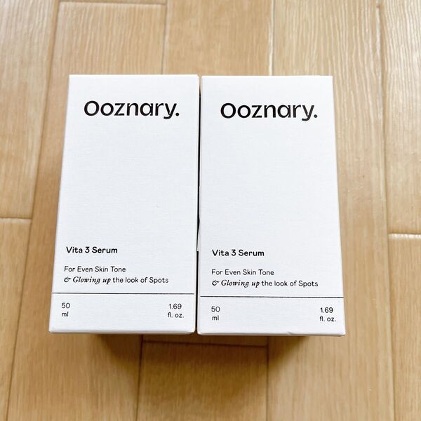 【新品未開封】オーズナリー ooznary vita3serum ビタ3セラム50ml美容液 2個セット