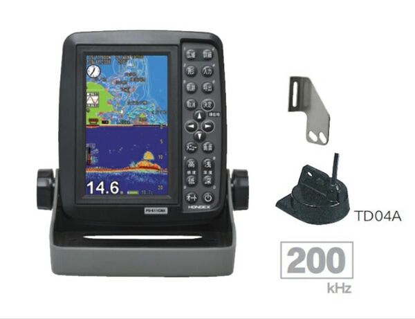 ★早い者勝ち★新品未開封 ホンデックス 魚探 ポータブルGPS PS-611CN2 魚群探知機