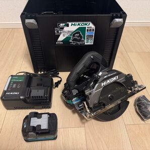HiKOKI コードレス丸のこ C3606DB ブラック
