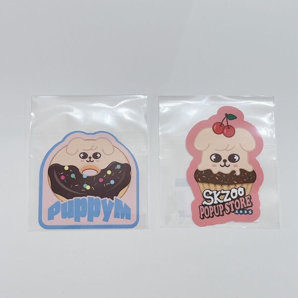 StrayKids スキズ SKZOO PuppyM パピーム ポップアップストア 限定 ステッカー