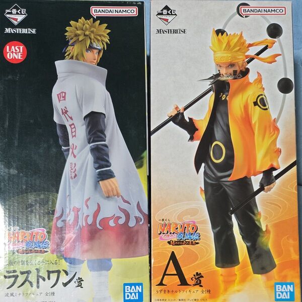 NARUTO一番くじ A賞ナルト ラストワンミナト フィギュア MASTERLISE