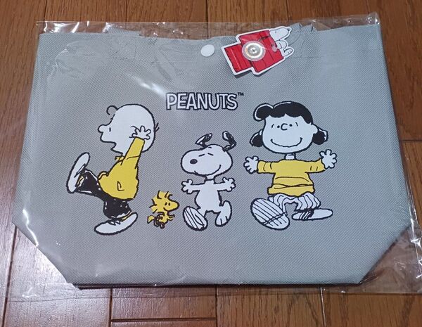 クーポン使用で300円【新品】SNOOPY スヌーピー peanuts バッグ トートバッグ トート ランチバッグ ランチトート