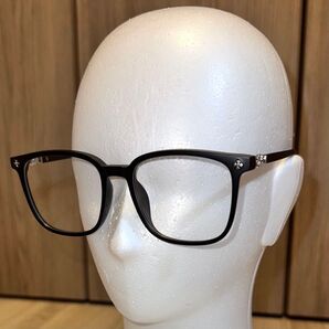 【新品未使用】【値下げ不可】男女兼用 メンズ レディース サングラス メガネ メガネフレーム レンズ入り マットブラック