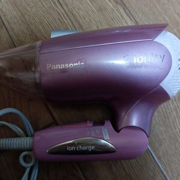 Panasonic ionity ヘアドライヤー ピンク、ドライヤー、美髪、