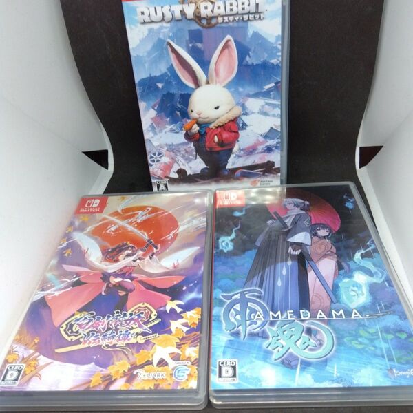 RUSTY RABBIT 百剣討妖伝綺譚 雨魂Switch3本セット