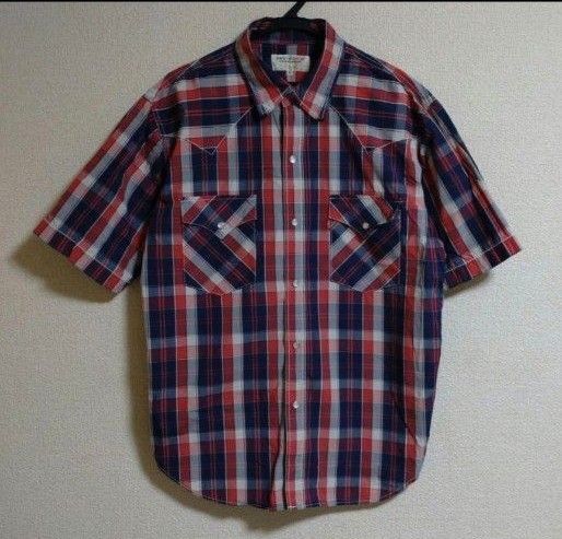 Levi's RED TAB 半袖チェックシャツ XL リーバイス レッドタブ