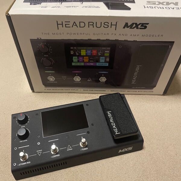 HEADRUSH MX5 ヘッドラッシュ ギター ベース マルチエフェクター