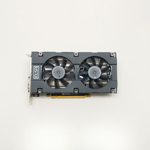 【即時発送】【美品】ELSA GeForce RTX 2070 S.A.C 8GB デュアルファン